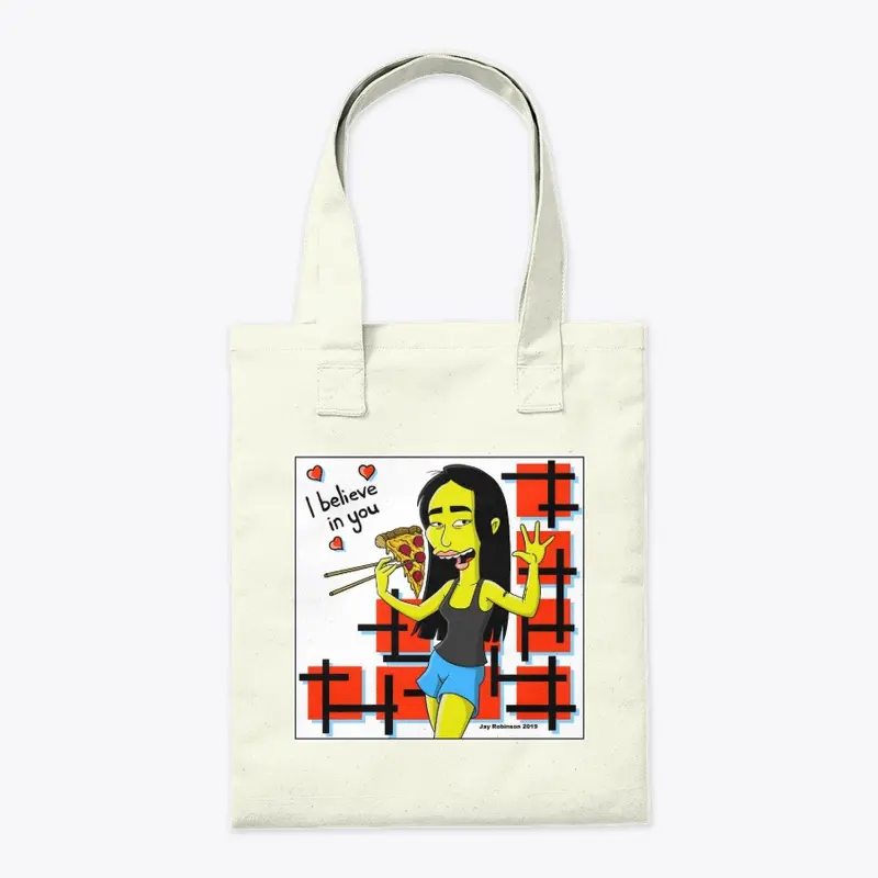 Neo Cartoon Tote Bag