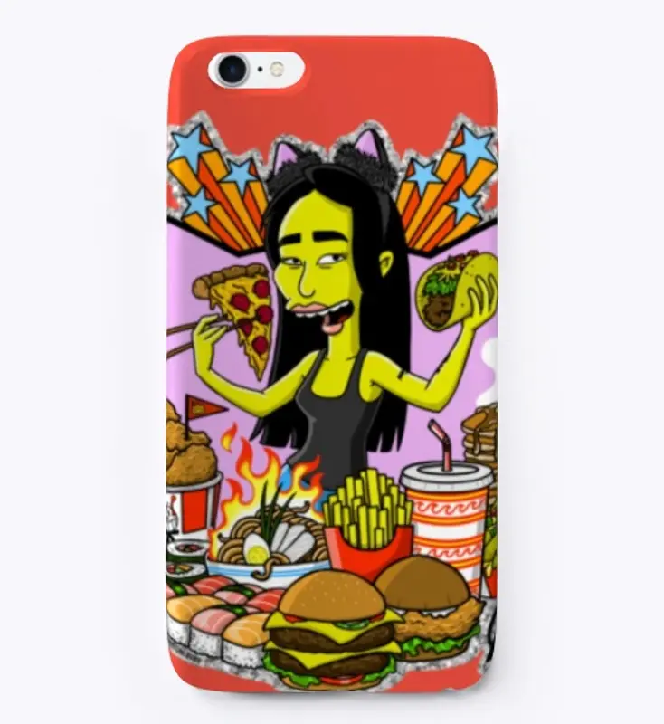 Peggie Feast iPhone Cases