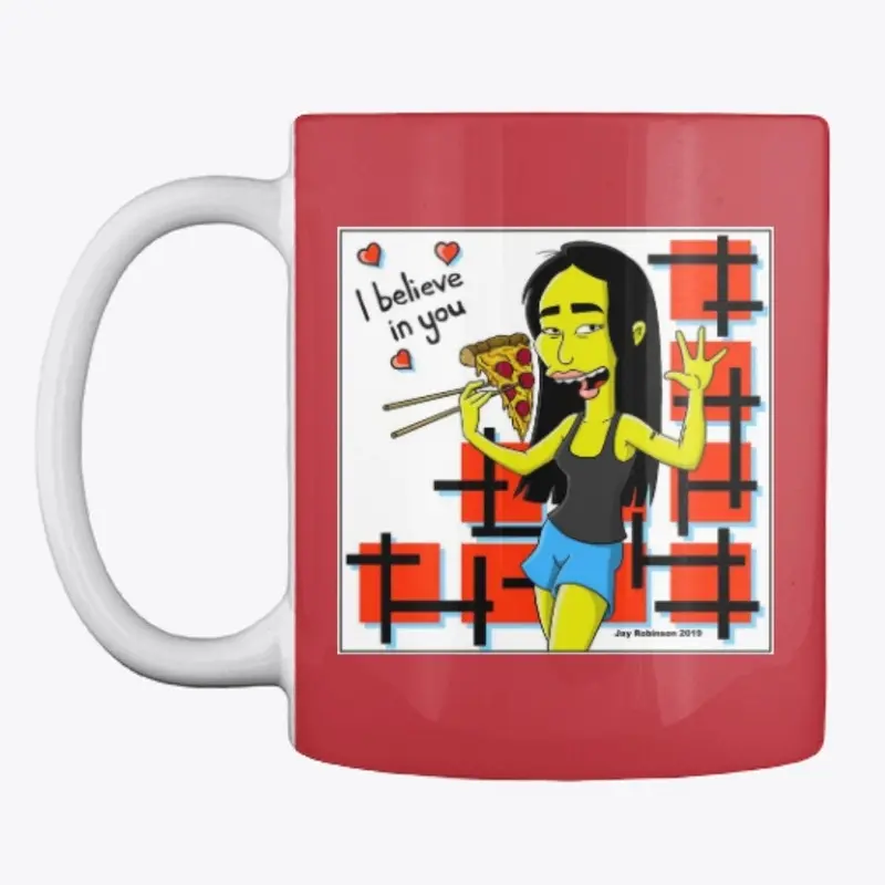 Peggie Cartoon Mug