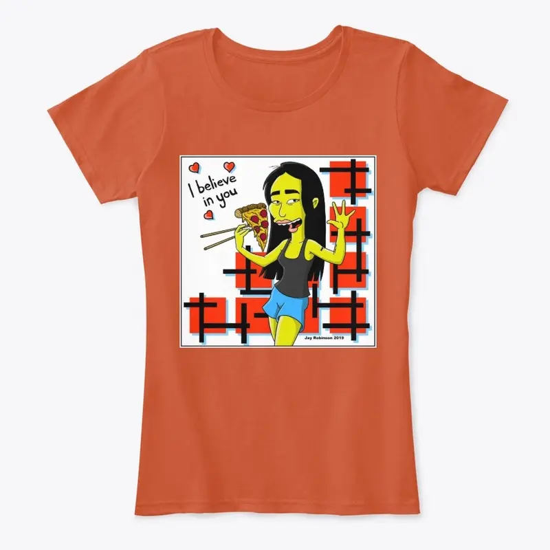 Neo Cartoon Women's Shirt